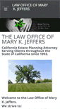 Mobile Screenshot of maryjeffers.com